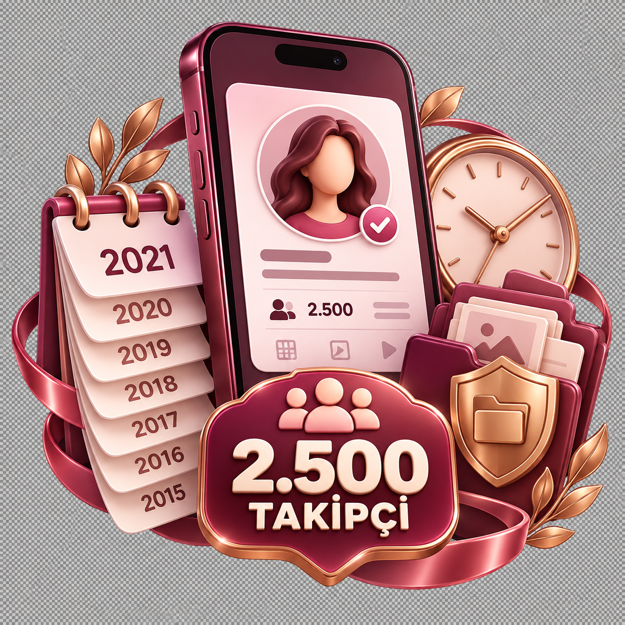 2.500 Takipçili Eski Tarihli Instagram Hesabı
