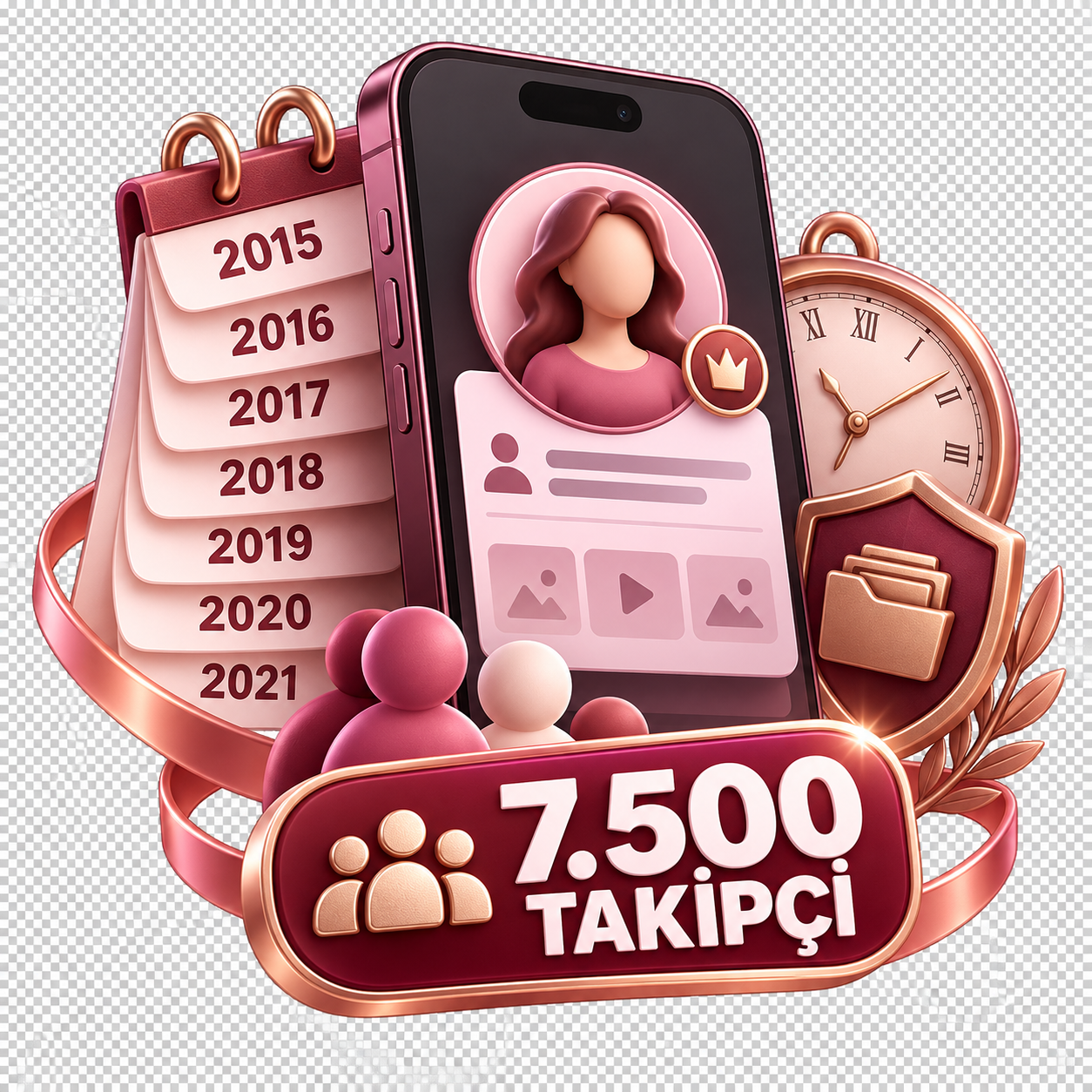 7.500 Takipçili Eski Tarihli Instagram Hesabı