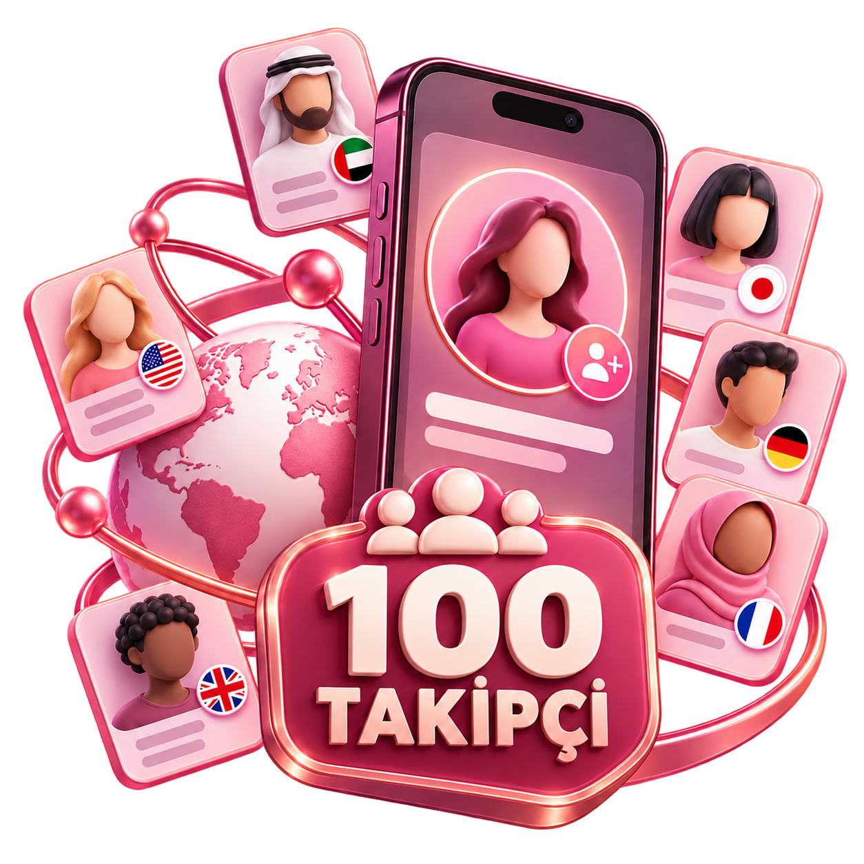 100 Takipçili Yabancı Instagram Hesabı