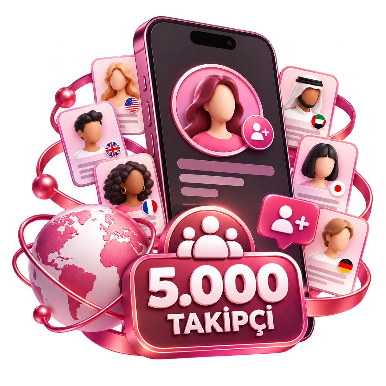 5.000 Takipçili Yabancı Instagram Hesabı
