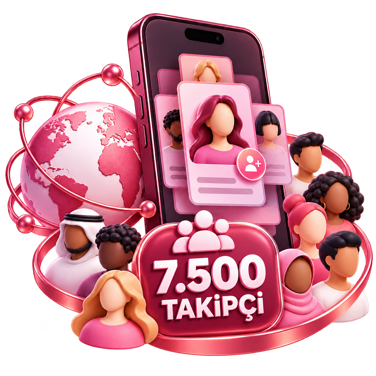 7.500 Takipçili Yabancı Instagram Hesabı